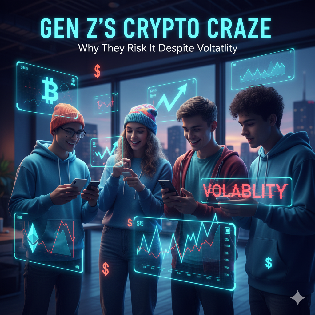 Gen Z’s Crypto Craze: Why They Risk It Despite Volatility